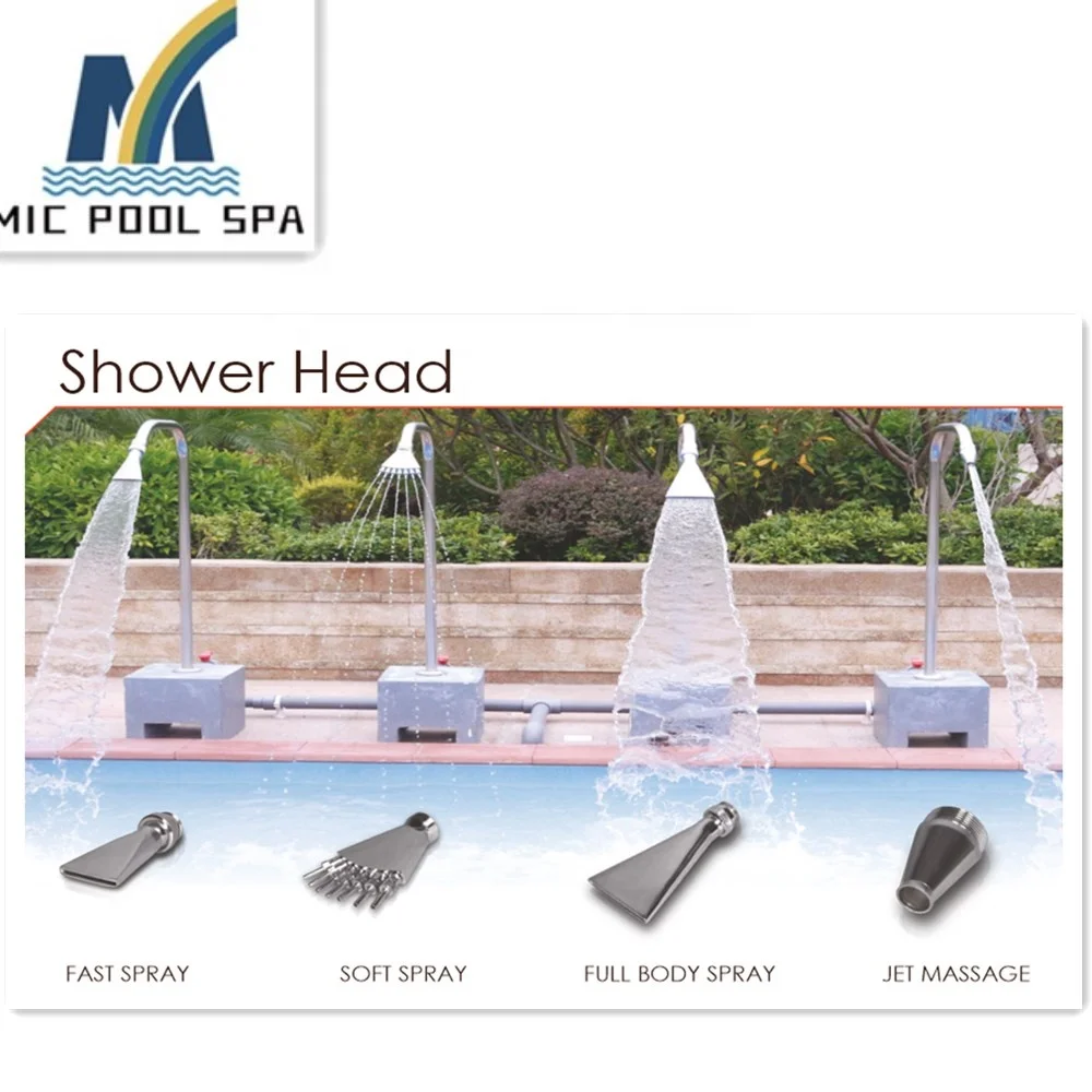 China factory hotselling stainless steel swimming pool spa shower jet