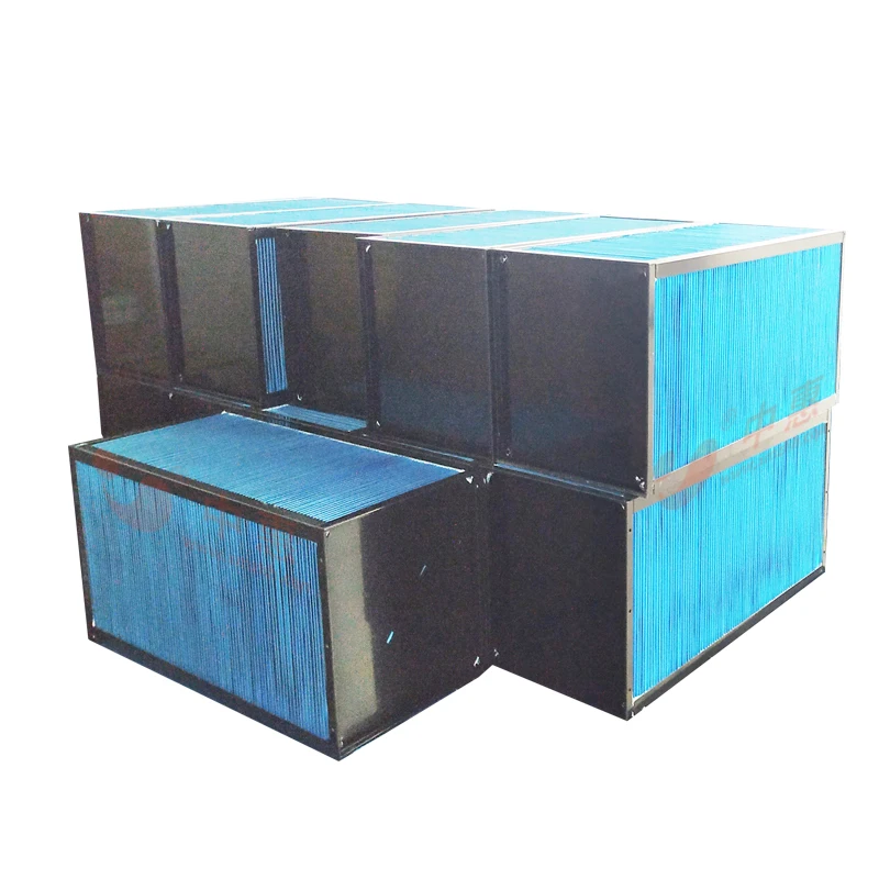 Aluminum heat recovery ventilator core