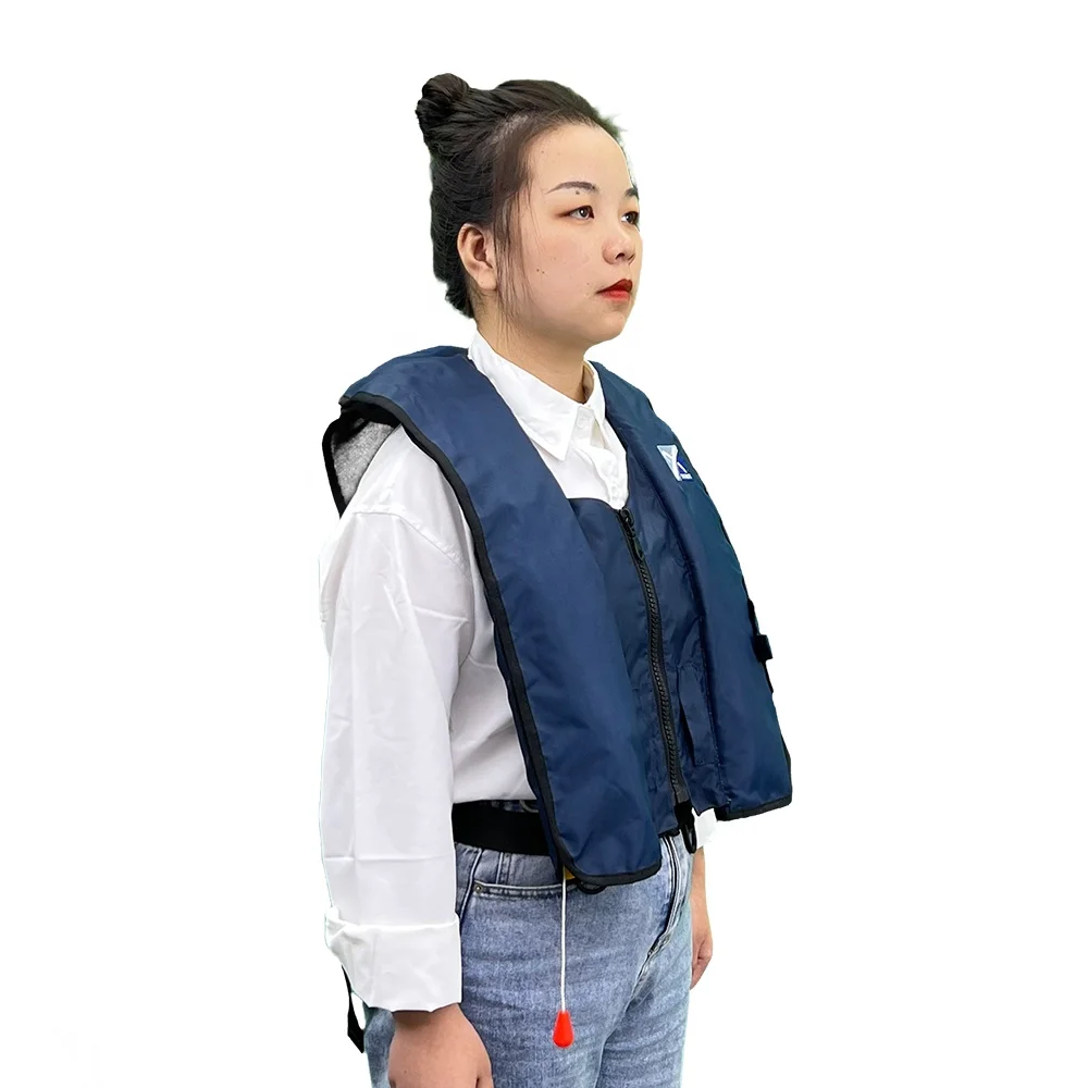 Eyson Inflatable 150N Men  Best Sale Custom Logo Marine Life Jacket