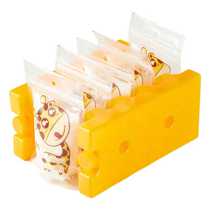 V-Coool сухой многоразовый ледяной Кирпич Упаковка без геля для охлаждающей сумки и хранения молока Брест