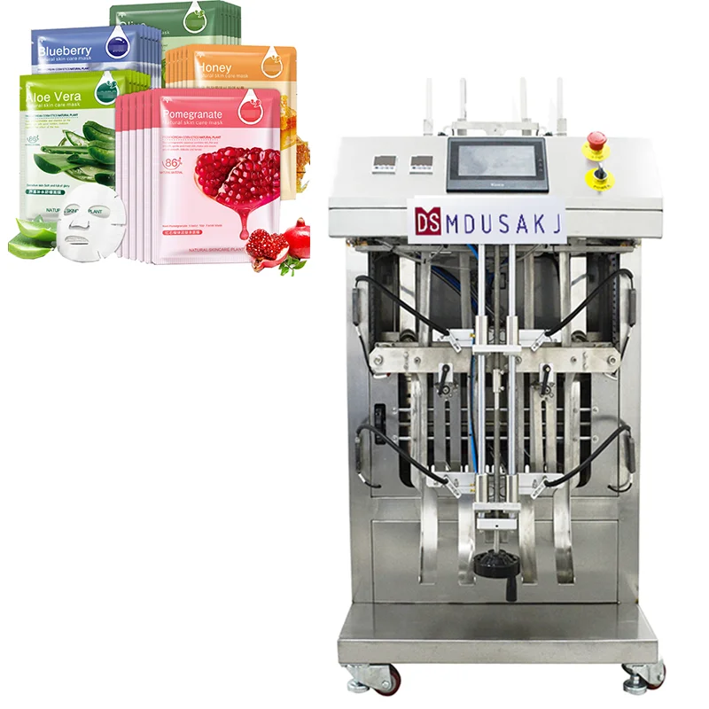 Oral liquid bagged metering and filling equipment for sealing sachet water bag machine face mask filling machine