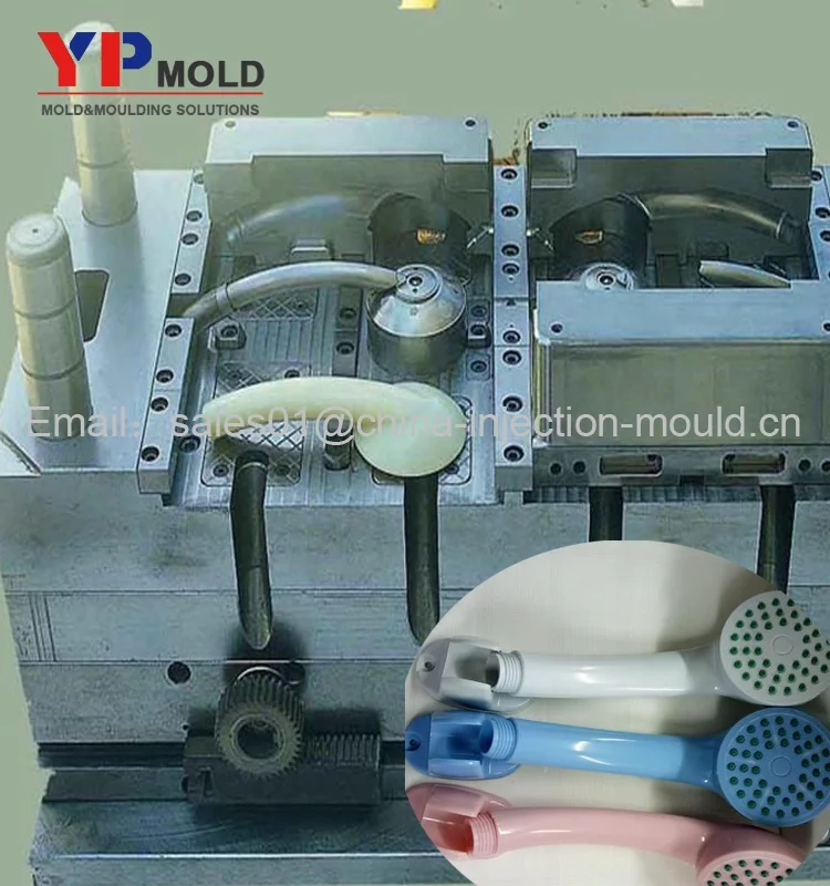 Molding Service ABS plastic chrome Round Hand Held Waterrain Shower Head sprinkler Plastic Injection Mold Mould