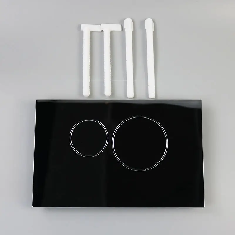 High Quality New Type Toilet Button Wall Concealed Double Flush Valve