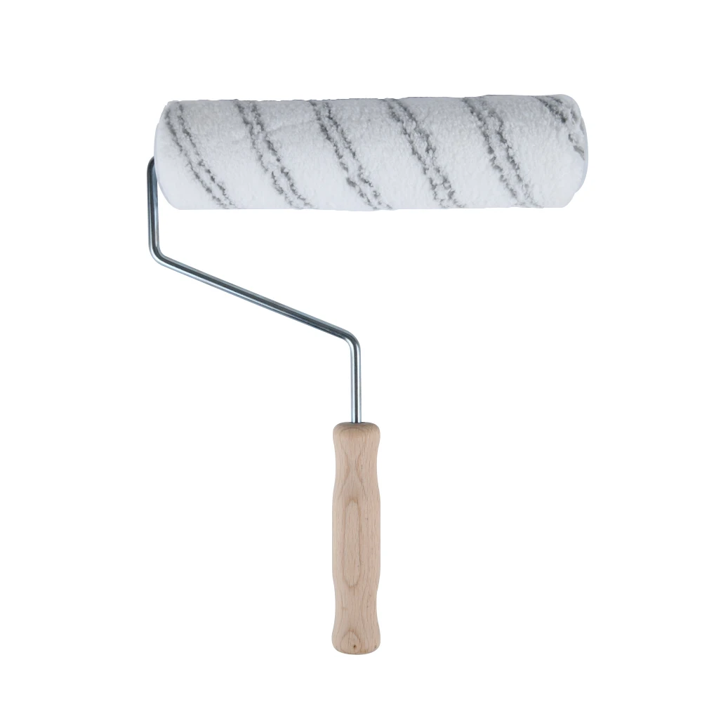 Custom High Quality Paint Roller Frame with Threaded Wooden Handle