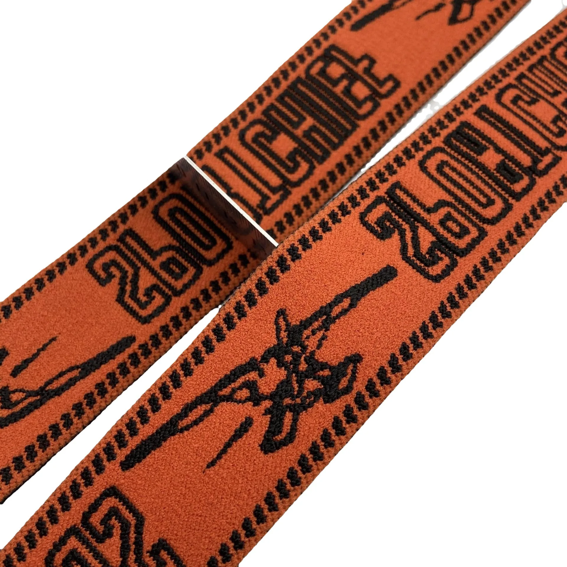 OEM Personal Customization Jacquard Elastic Band Stretchy Jacquard Webbing Woven Spandex Rubber Webbing For Men Boxers Underwear