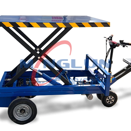 Factory directly supply electric truck with lift bed 360 degree fence customized for farm use