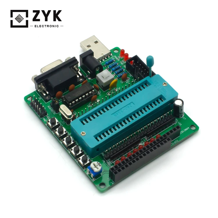 Набор для самостоятельного обучения, детали 51/AVR микроконтроллер, макетная плата, обучающая плата для взрослых и детей