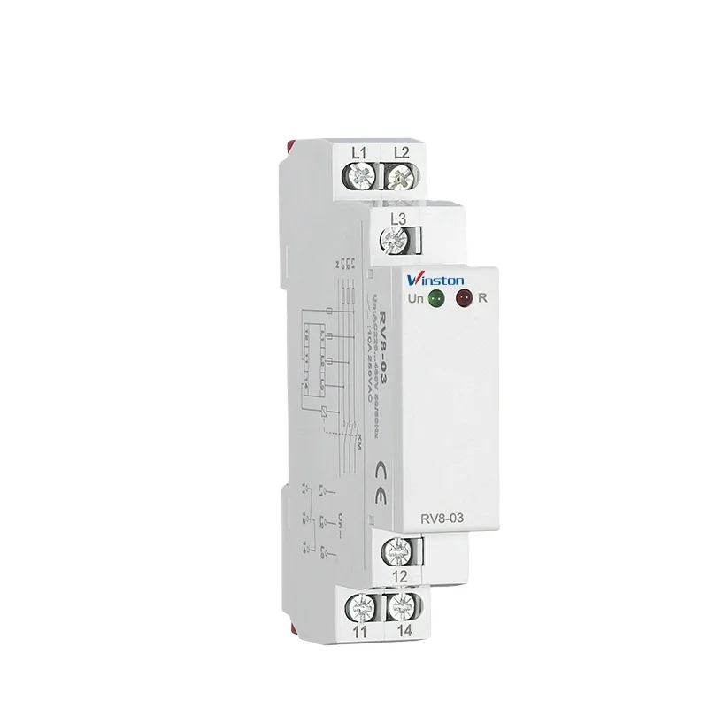 RV8-03/ M265 265V 3 фазы переменного тока регулятор напряжения реле