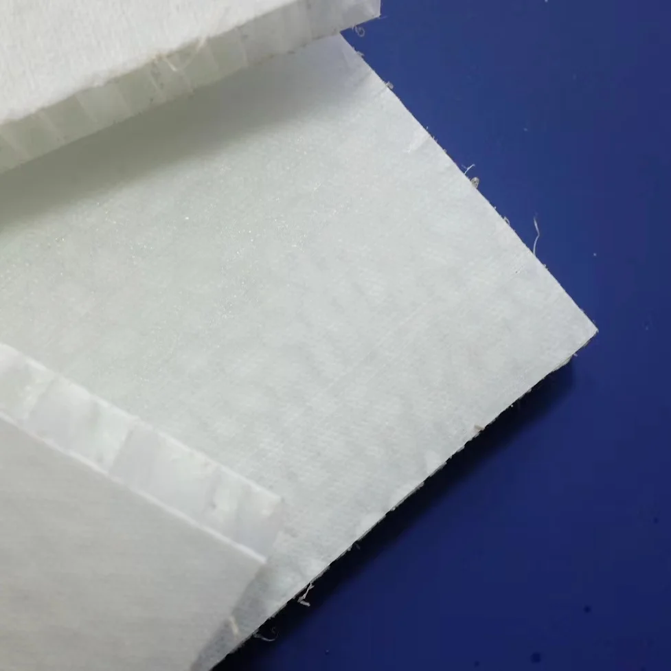 Achieving Fiberglass FRP Reinforced plastic Honeycomb sandwich panel for truck body