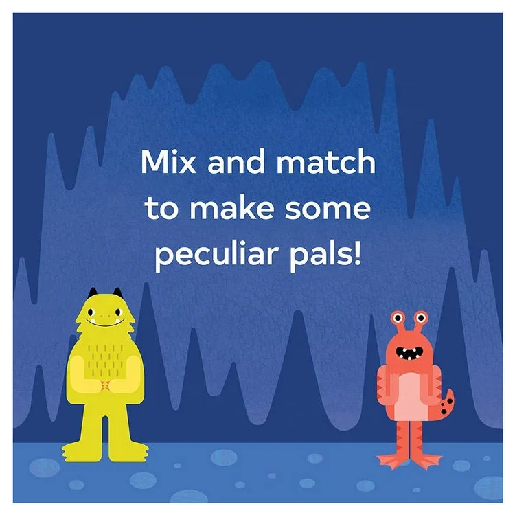 Mixed-Up Monsters On-The-Go Magnetic Play Set