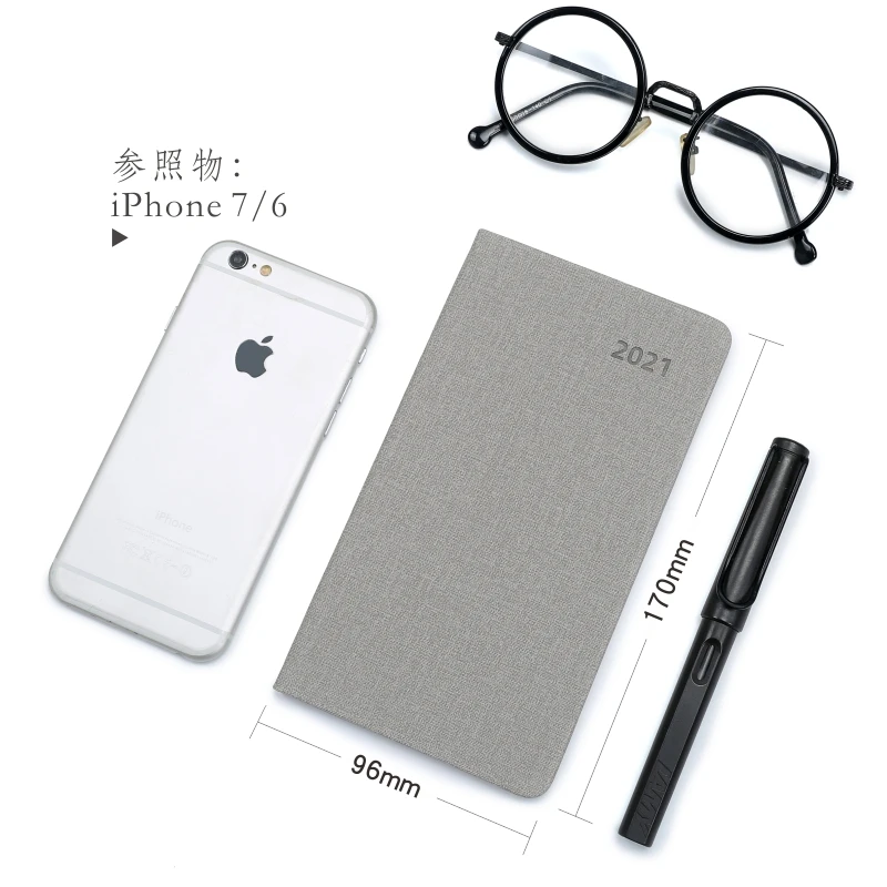 2024 planner A6 weekly  diary notebook small agenda Journal notes pocketbook calendar