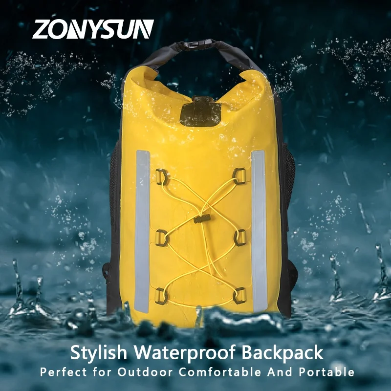 Wholesale OEM Large Capacity Waterproof Travel Backpack Custom PVC Dry Bag With Logo For Outdoor Sports