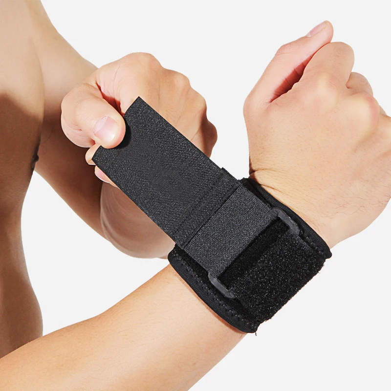 Basketball Volleyball Gym Fitness Sport Protective Wrist Hand Palm Protector Thumb Half Glove With Compression Wrap Bandage