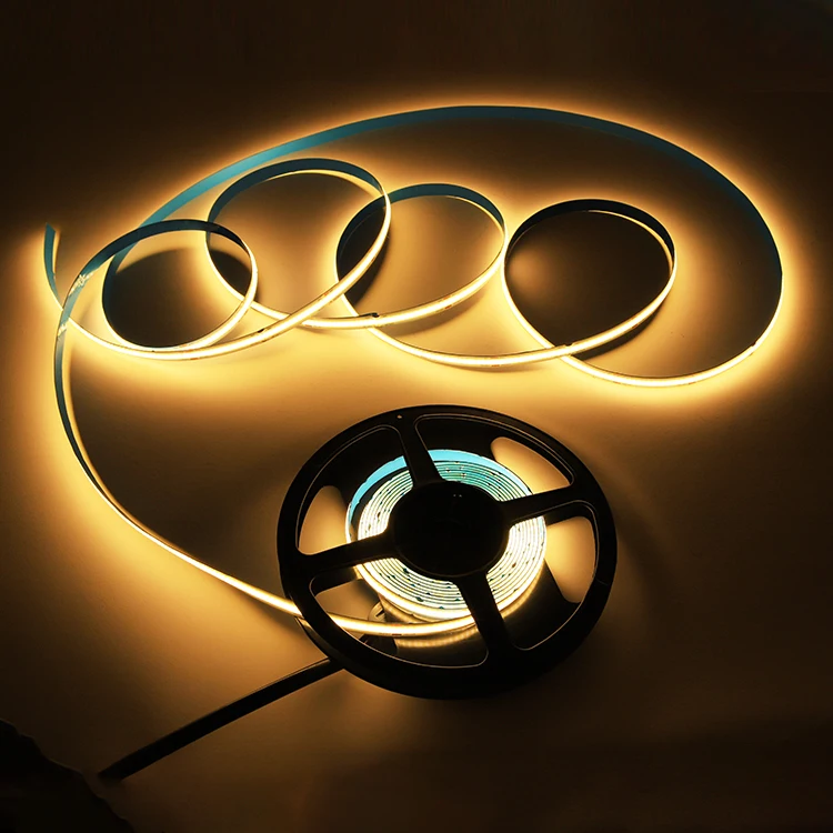 High Lumen Kitchen Decoration Customized Length Flexible Copper Board 24V 10W/M COB LED Strip Light