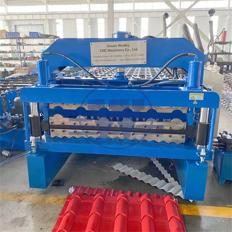 2024 New Type Building Material Color Steel Double Layer Forming Machine Roof Press Making Machine