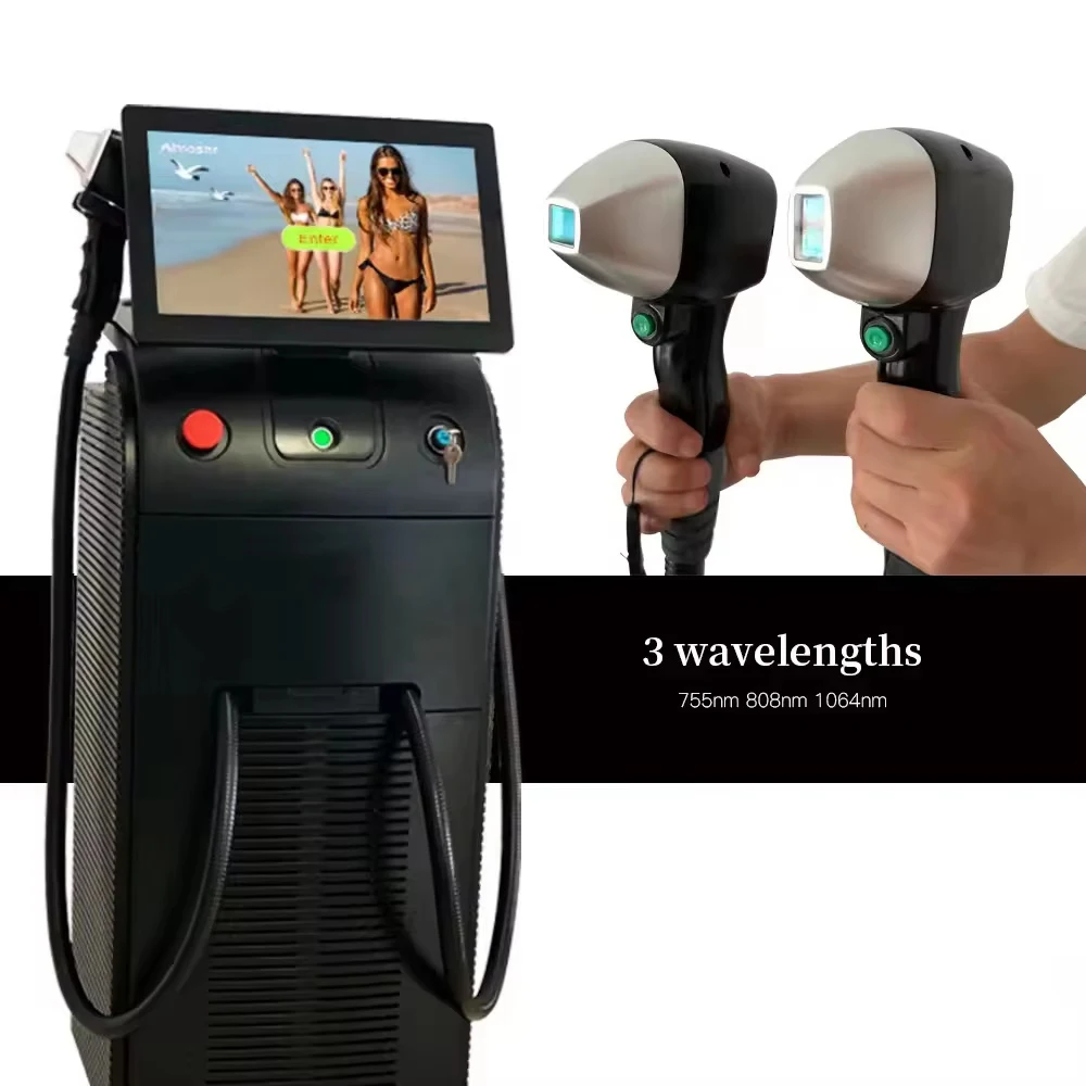 Chinese Factory Medical 1200w Diode Laser Hair Removal 808 Diode Laser Hair Removal Machine