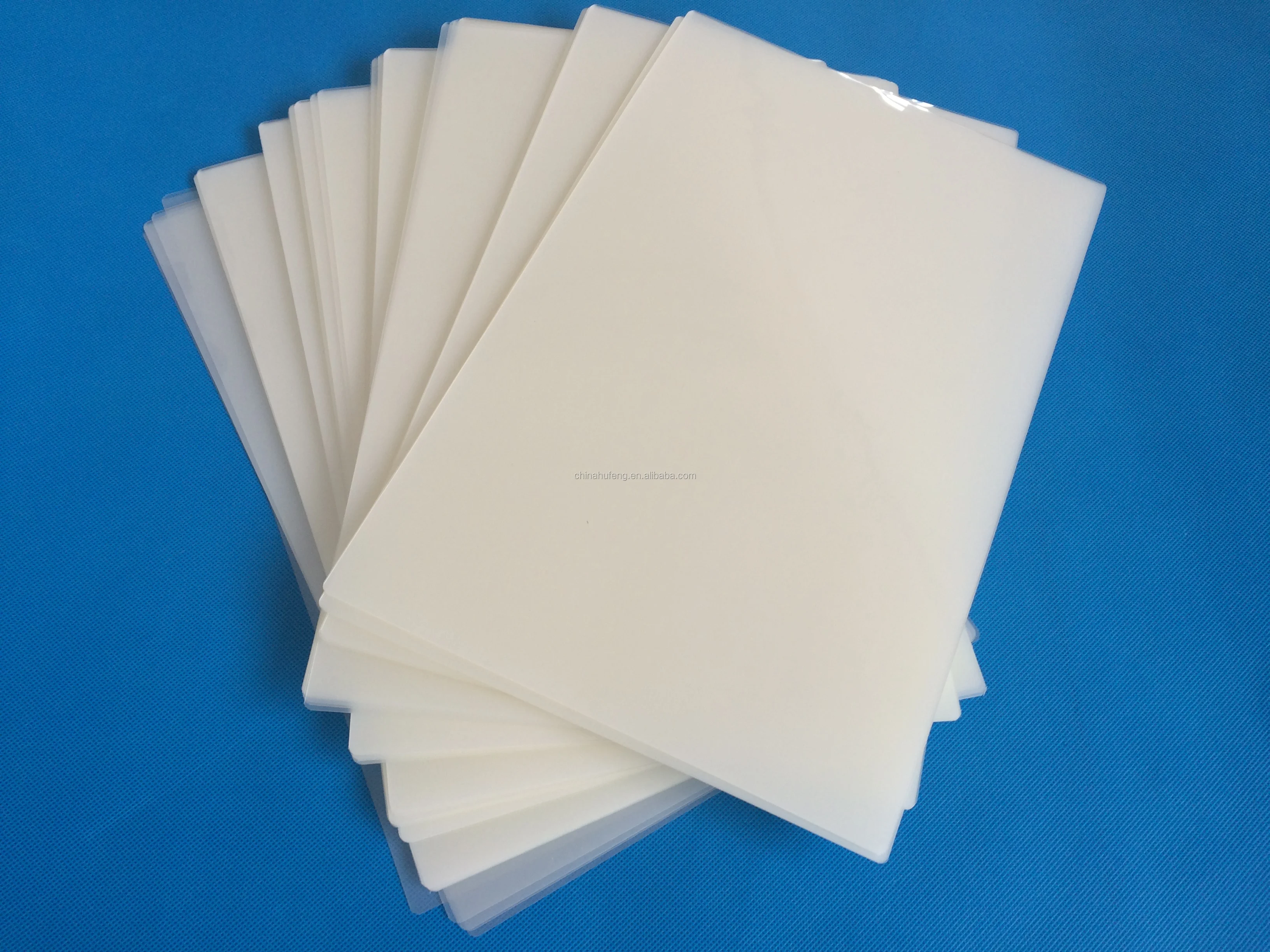 YULAMI A4 A3 SIZE 80mic 125 micron document file HF HUFENG Laminating pouches  lamination pouch film PAPER  laminated sheet foil