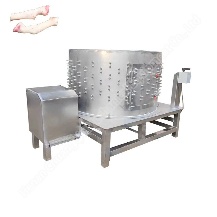 Slaughtering machinery Cow Hoof Hair Removing Machine Goat Feet Head Removal machine