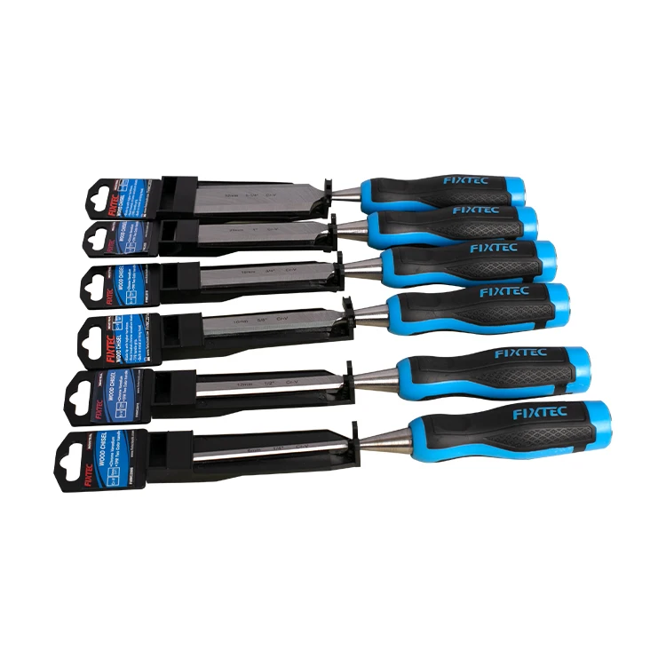 Стамески для токарной обработки древесины FIXTEC 6/12/19/25 мм 4 шт. набор инструментов резьбы по дереву ручной