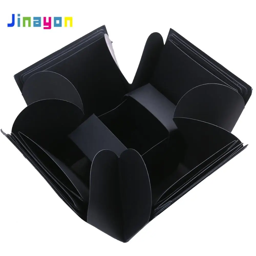 Jinayon оптовая продажа, сюрприз, Подарочная взрывобезопасная коробка «сделай сам», взрывная коробка, бумажная открытка на заказ, бумага для дня рождения/Дня Святого Валентина 12*12*12 см