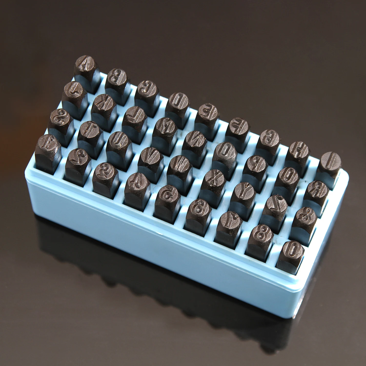 Hot Selling Wholesale Alphabet Runic Metal Steel Character Steel Stamping Letter Punch Letter And Number Punch Sets