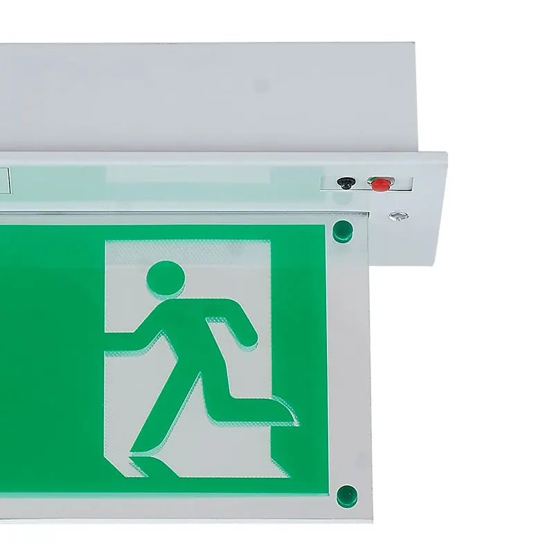 Kejie Hot Sale Battery Back Up Ceiling Mounted Led Emergency Exit Sign Light