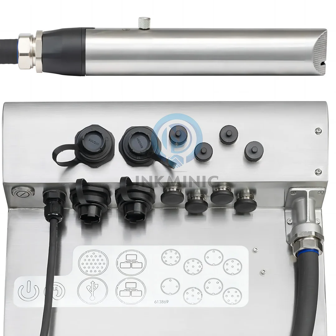 Continuous Small Character 1880HR  CIJ Inkjet Printer Expiry Date Bar Code 1240 1280 1880 Printing Machine