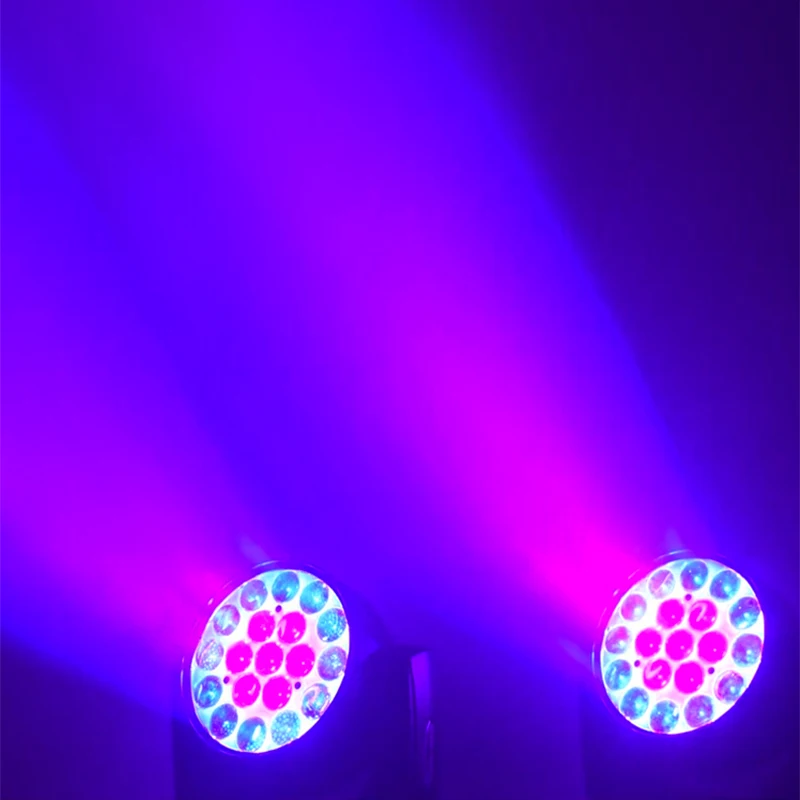 2024 TOP MAC Aura 19x15w rgbw 4in1 Zoom  Light LED Moving Head Professional Stage Lighting