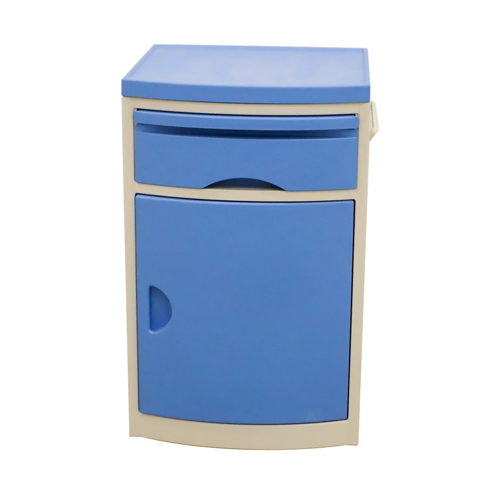 ABS Plastic Medical Storage Nightstand Hospital Bedside Locker Cabinet Manufacturers