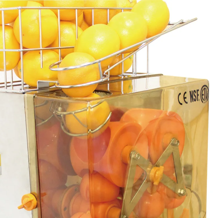 2000E-6 High quality automatic orange juice machine orange juice processing machines citrus juicer