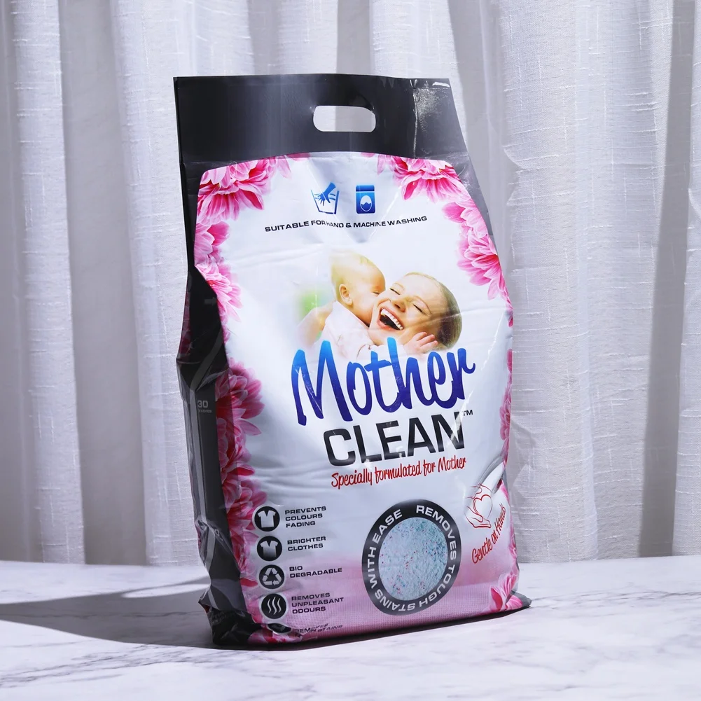 Low price sales natural Organic High foaming Household Chemicals laundry detergent powder