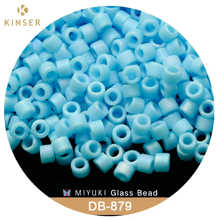 Original high 11/0 seed beads delica miyuki beads Miyuki Delica Beads 1.6 mm [14 Color Matte Opaque  AB 1 ]10g pack