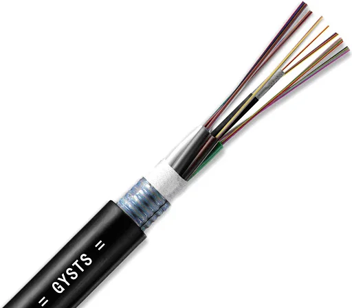 Hot sale GYTS 48 core multi-mode armored submarine fiber optic cable price per meters