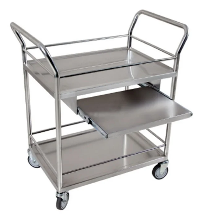 Китайская профессиональная фабричная продукция Антистатическая нейлоновая колесная тележка из нержавеющей