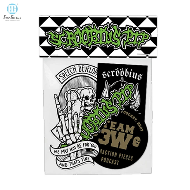 Customized Plastic Stickers Label Custom Private Labels Vinyl Car Sticker