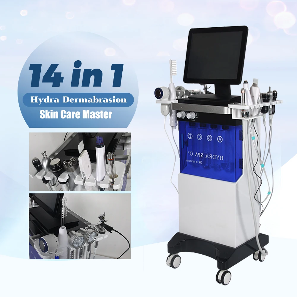 Aqua peel machine facial BIO brush RF diamond peeling microdermabrasion machine