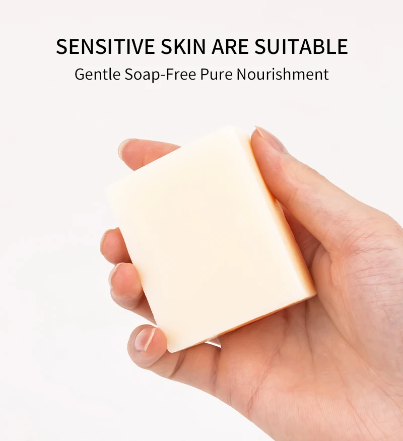 Natural 100% Grass Fed Beef Tallow Soap Bar Skin Care Moisturizing Face & Body Wash Sensitive Skin Bath Cleaning Tallow Soap