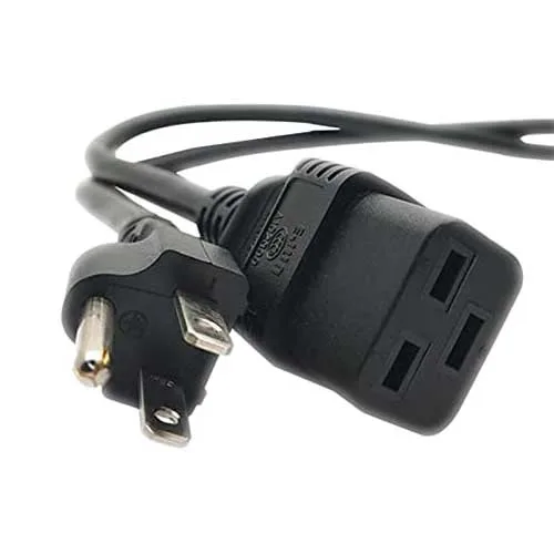 Sample Professional Made One Stop Factory Custom Standard 5-15P To C19 Power Cord Etl Plug