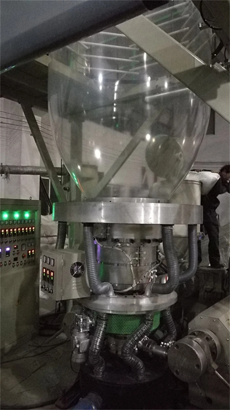 Mingde double-layer co-extrusion rotary die film blowing machine set sealing film extruder blown laminating machine