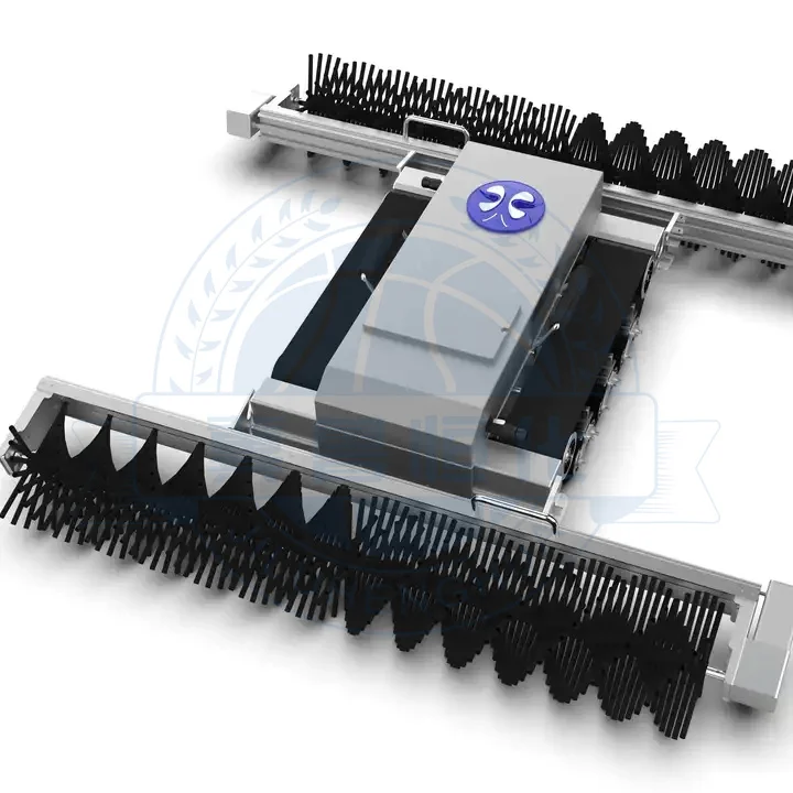 Efficient Detective Navigation Automatic Solar Panel Cleaning Robot Intelligent Machine System High-Performance Panel Cleaning