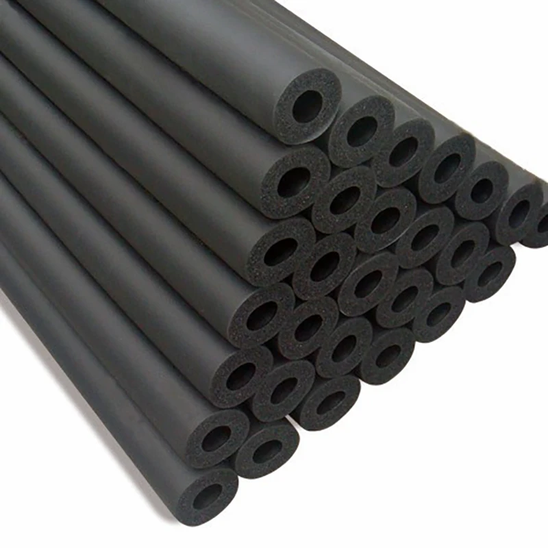 Bellsafe Closed Cell Elastomeric Black Rubber Pipe Insulation Rubber Foam Insulation Hose Tube For HVAC