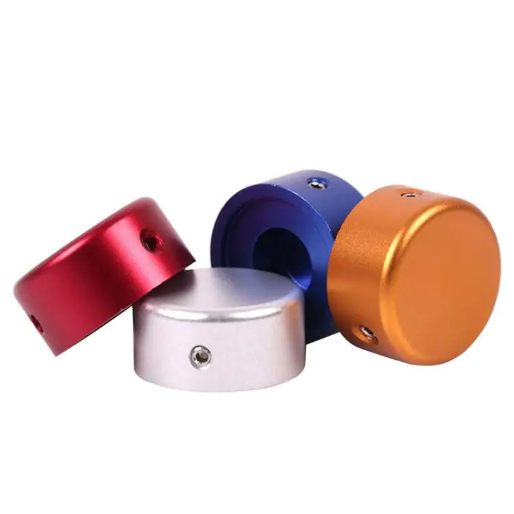 Custom Manufacture Electric Guitar Effect Pedal Cap Aluminum Foot Switch Knob