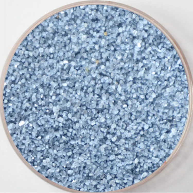 Economical Round Small Sintered Colored Sand For Architectural Decoration