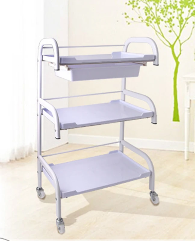 SK-ST012 Portable beauty salon rolling cart salon trolley beauty salon drawer trolley