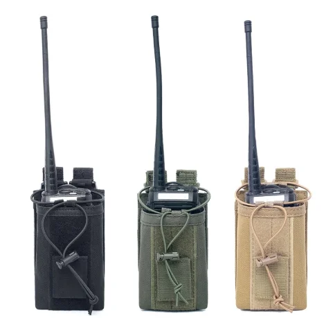 
1000D Nylon Tactical Pouch Outdoor Sports Pendant Military Molle Radio Walkie Talkie Holder Bag Magazine Mag Pouch Pocket YN01 