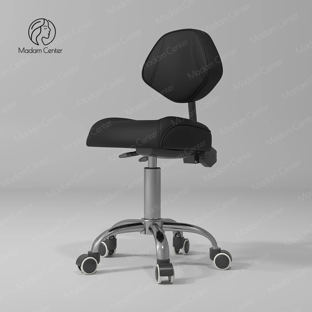 Madamcenter черный маленький салон маникюрный стул парикмахер для ногтей и стол