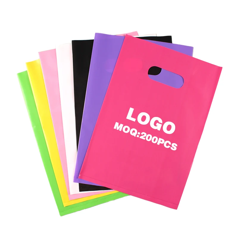 Factory wholesale Hot sell high quality customized print shopping bags with logos plastic bags