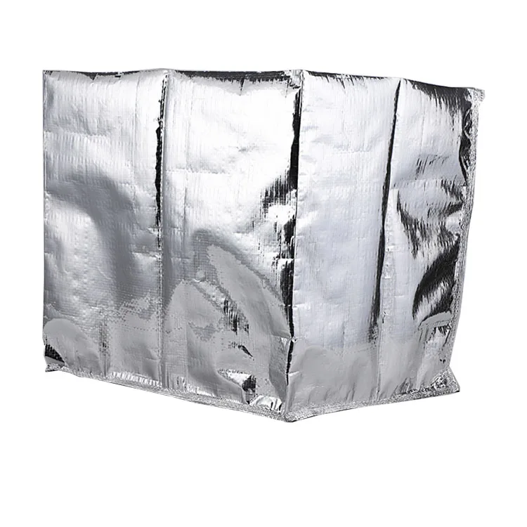 Vacuum-sealed Chinese production of Container Aluminum Foil Liner Bag 1000 kg for packing large machine model