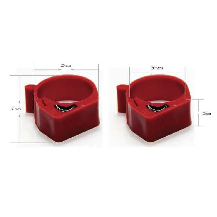 Pigeon foot ring electronic tag