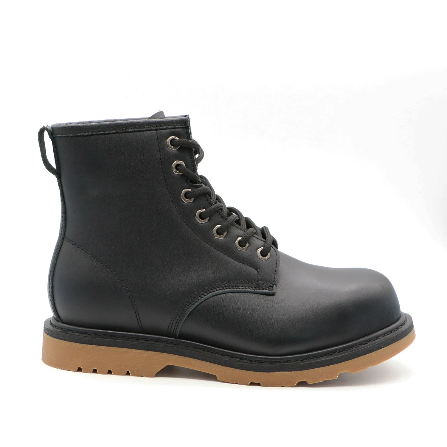 ENTE SAFETY High Voltage Chemical Resistant Composite Toe Goodyear Welt air Vent Safety Shoes for Men